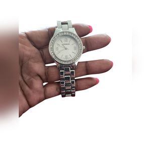 ROUSSEAU Rene 2 Ladies Watch Crystal Accents New W/O Box! MSRP $395